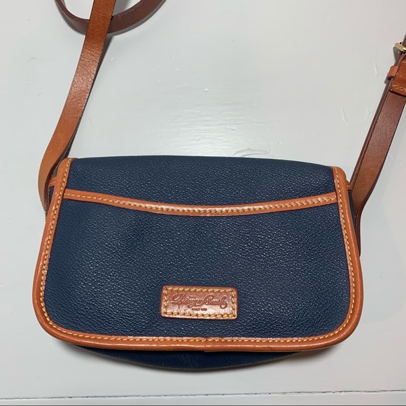 Dooney & Bourke CrossBody leather Purse navy - Picture 5 of 16